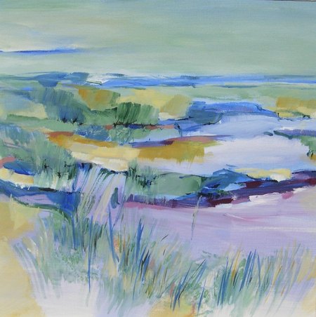 " Tribute" -  2013 - Acrylique sur papier - 36 X 36 cm.